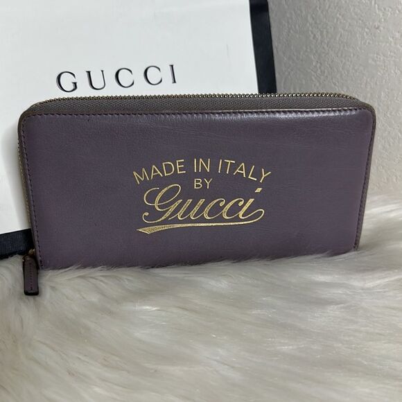 💯Authentic Gucci Zipped Around Long Wallet🍀 - Picture 10 of 15